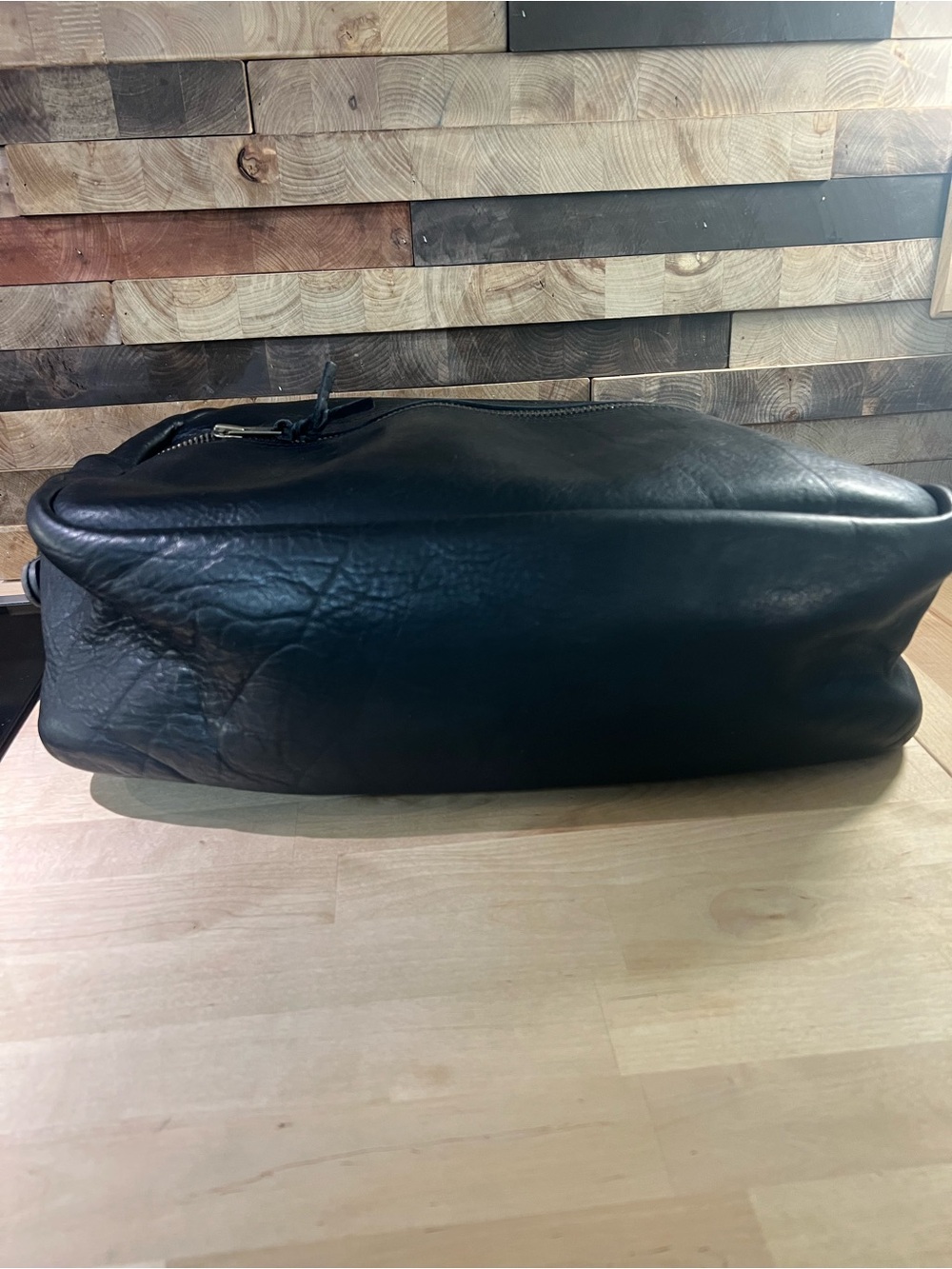 Go Forth Goods Black Bison Weekender duffle with crossbody strap - Picture 4 of 13